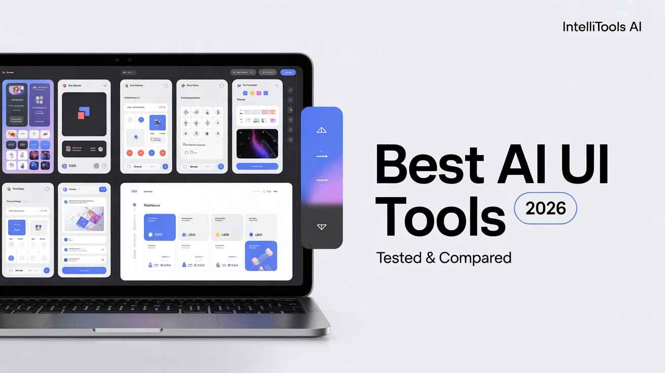 Best AI Tools for UI Design in 2026 (Tested & Compared) | IntelliTools AI