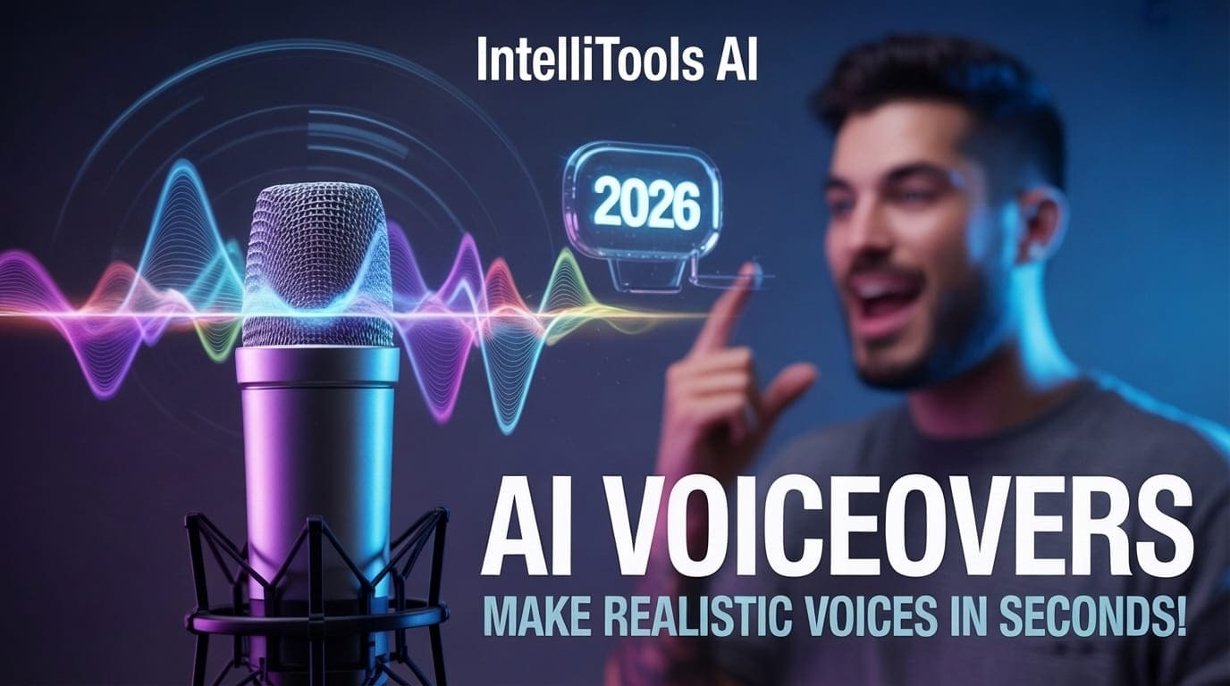 Create Realistic Voiceovers Using AI (Step-by-Step Guide for Beginners 2026) | IntelliTools AI