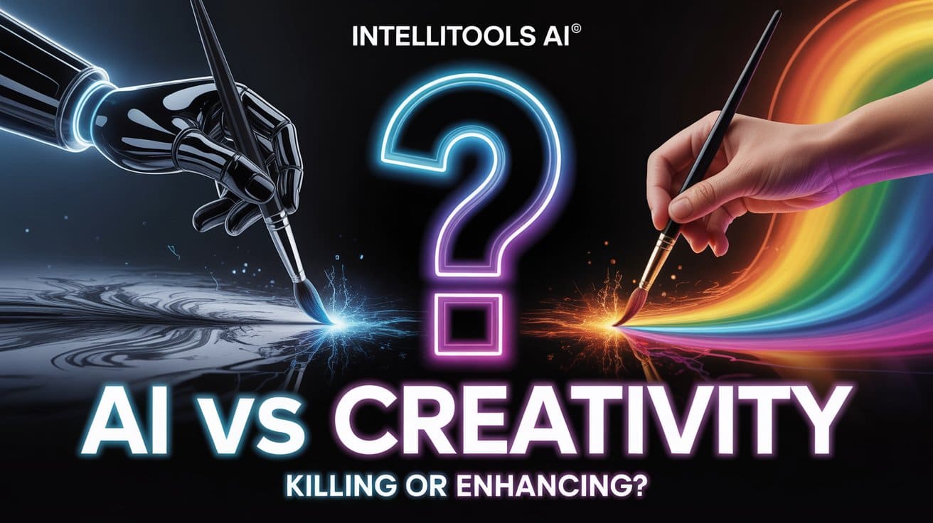 Is AI Killing Creativity or Enhancing Human Imagination? | IntelliTools AI