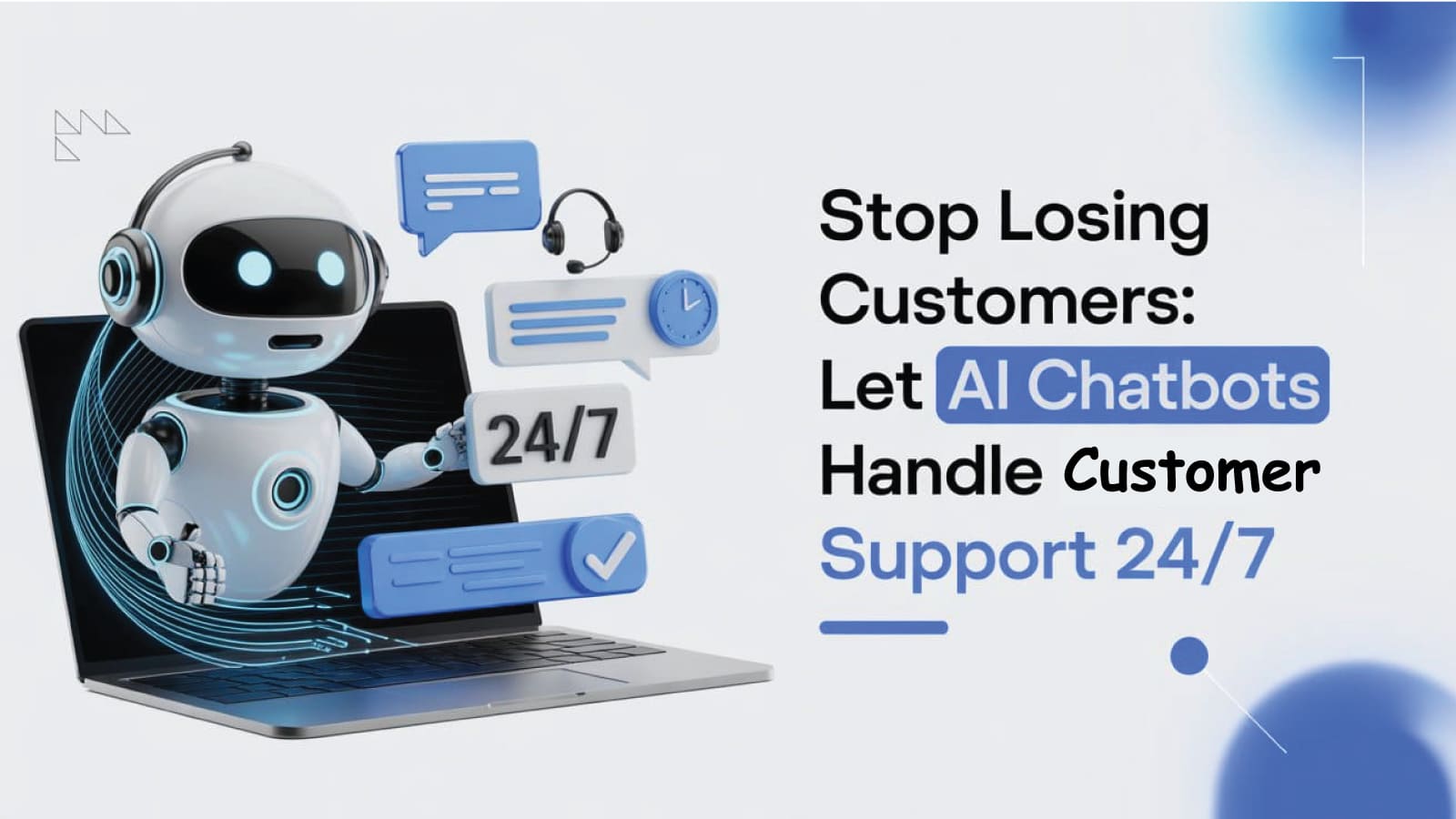 Stop Losing Customers: Let AI Chatbots Handle Support 24/7