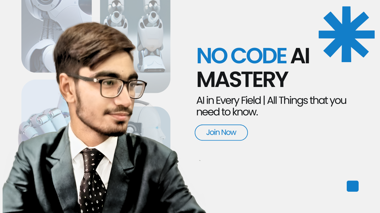 No Code AI Master (AI in EveryField)